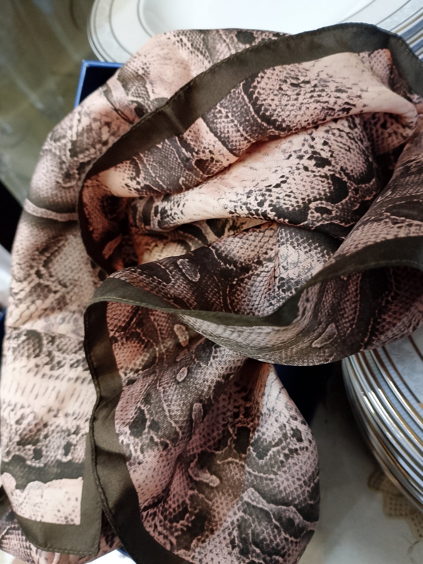 Foulard Roberto Cavalli pitonato