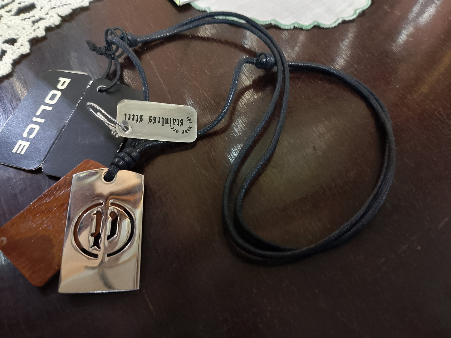 Collana acciaio D&G