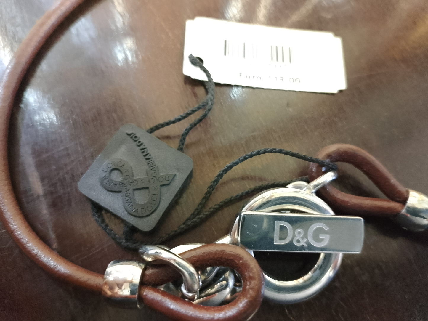 Collana acciaio D&G