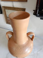 Vaso in terrecotta con manici