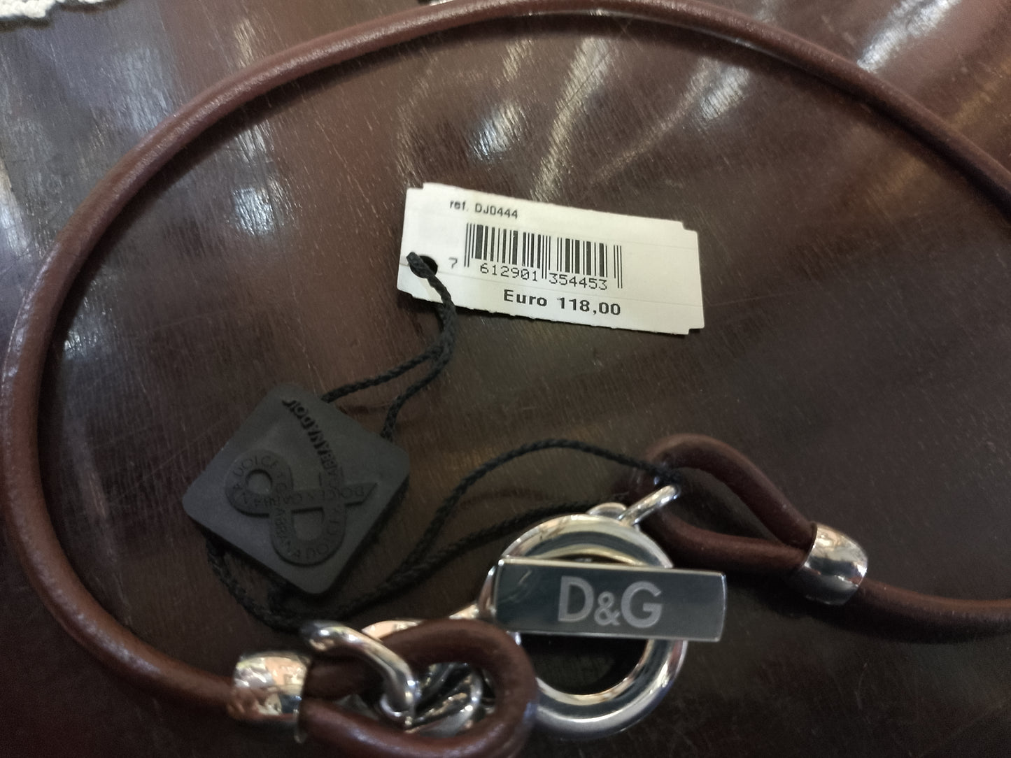 Collana acciaio D&G